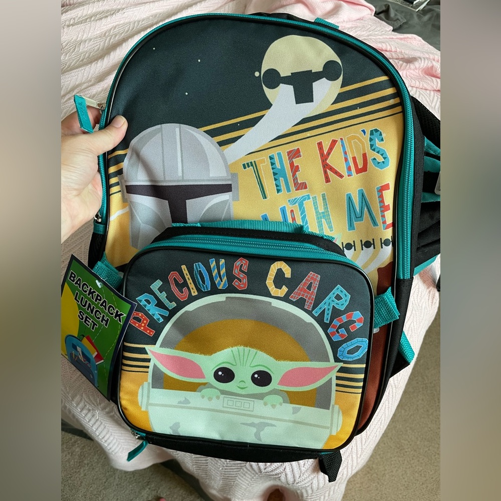 Brand New Lunchbox and Backpack set